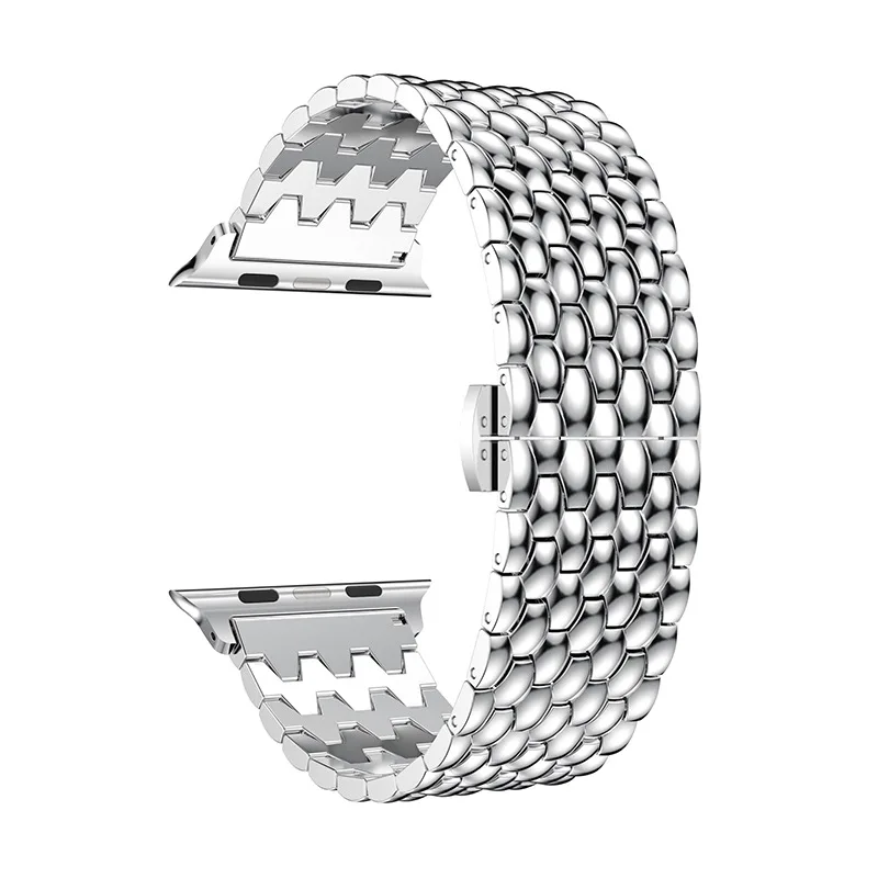 ตัวเลือกสินค้า สร้อยข้อมือสแตนเลสสำหรับ Apple Watch หลายขนาด