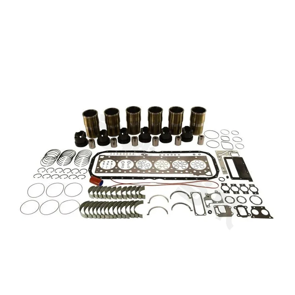 

Engine Overhaul Rebuild Kit With Bearings Piston Rings Full Gasket Set Engine Valve Liner Kit For Cummins