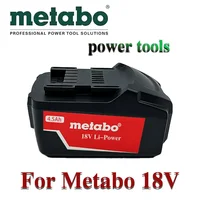 Pour Metabo 18V 4.0-9.0Ah batterie outils électriques perceuse clé marteau meuleuse pour Metabo 18VBattery Asc30 Asc55 3