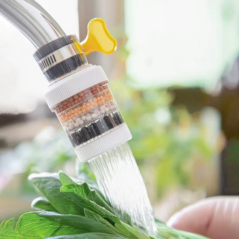 Detachable Washable Six-layer Filter Faucet Universal Water Purifier Household Tap Water Filter Splash-proof Shower Head water purifier filter,water purifier faucet