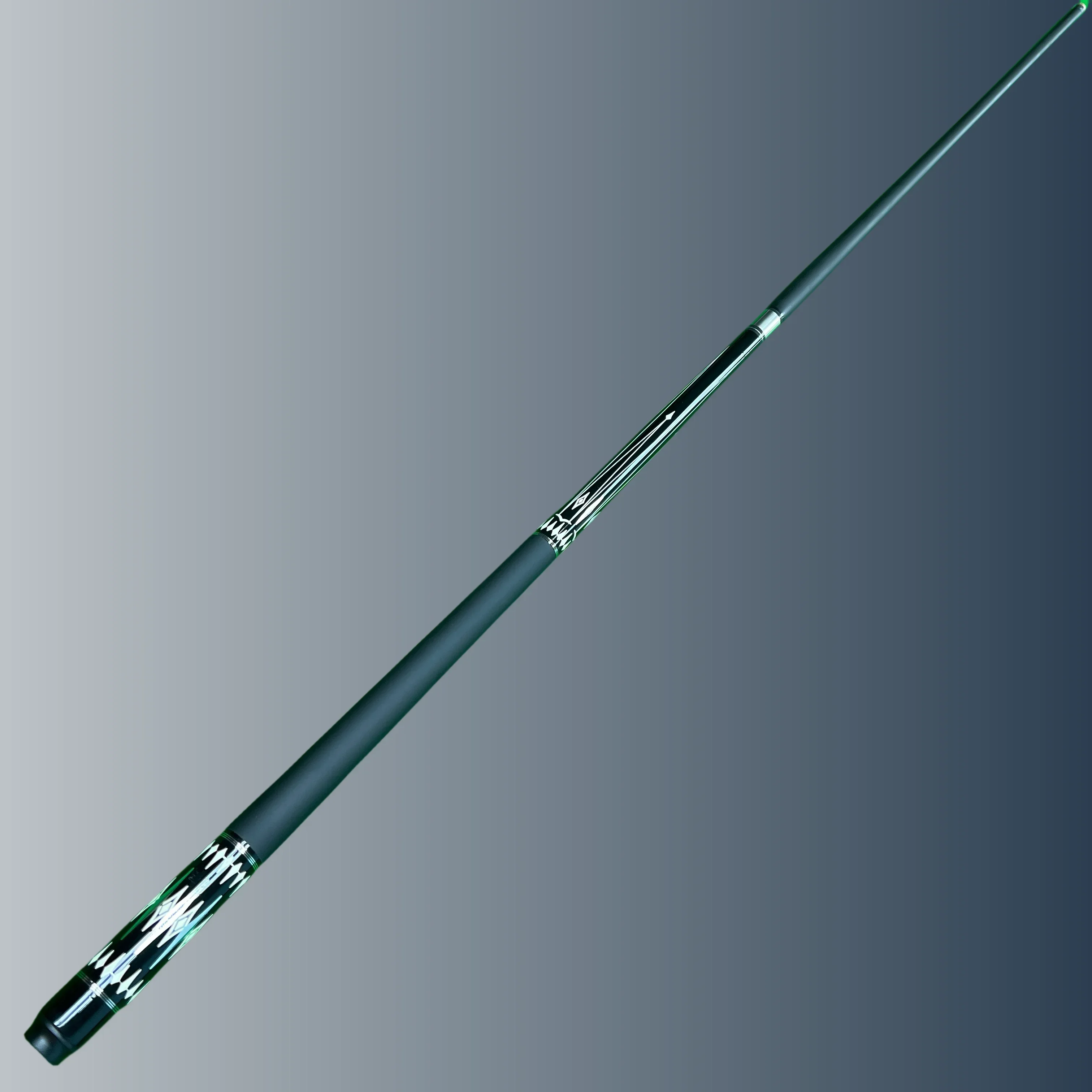 전문 탄소 섬유 풀 큐 스틱 1/2 조인트, 휴대용 13mm 팁 하이 퀄리티 및 정교한 장인 기술