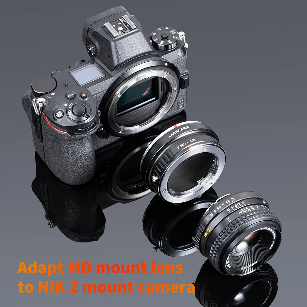 K&F Concept Adaptador de Objetivo Nikon-Nik-on Z,Anillo Adaptador