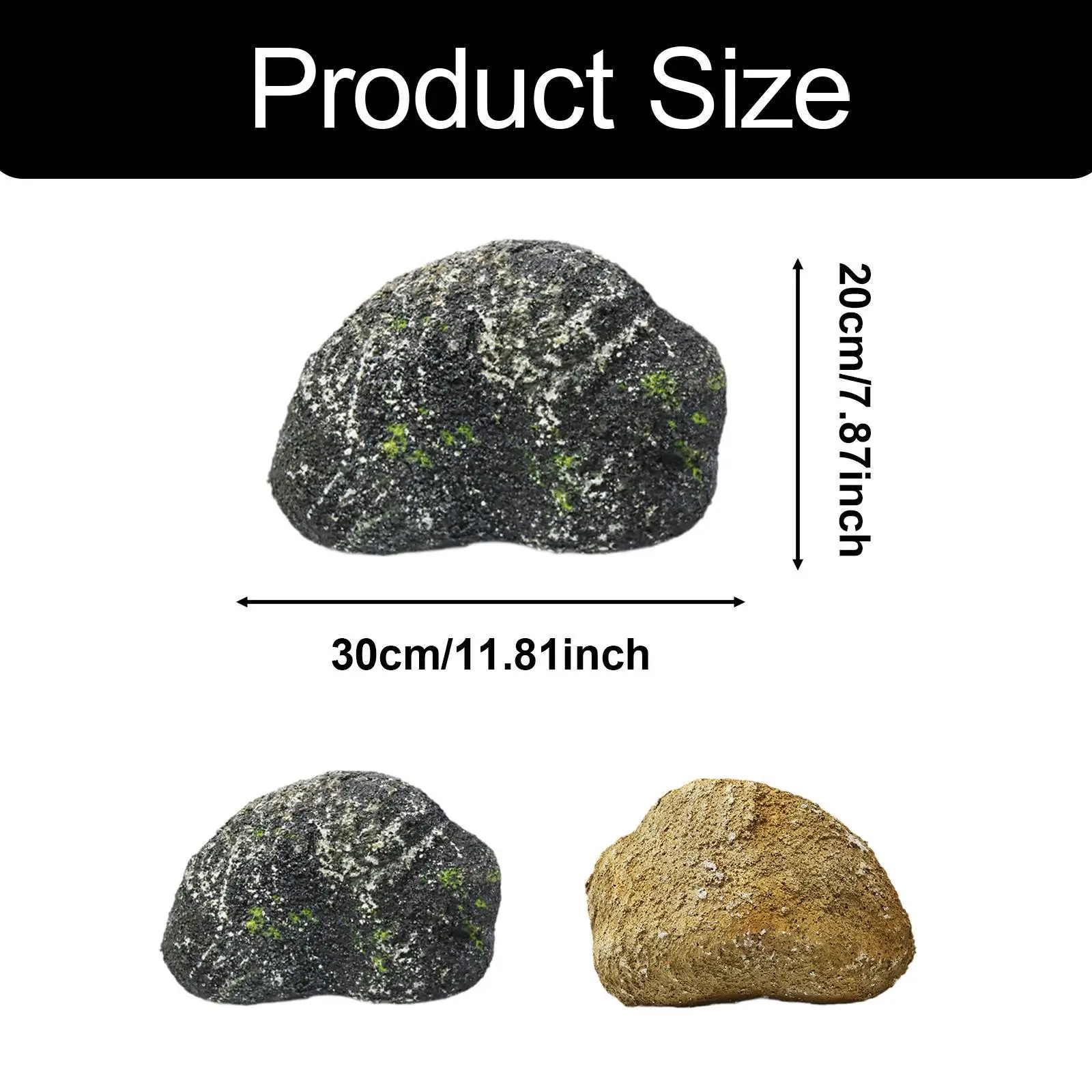 Landscape Rock Lightweight Decorative Artificial Stone for Micro Landscape Decor