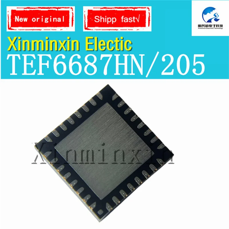 1-10개/몫 F8705 TEF6687HN QFN-32 IC 칩 원본 재고 있음