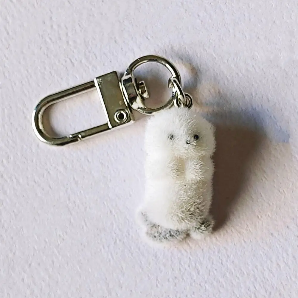 Charming Animal Keychain Collection: 3D Cartoon Resin Doll Pendant
