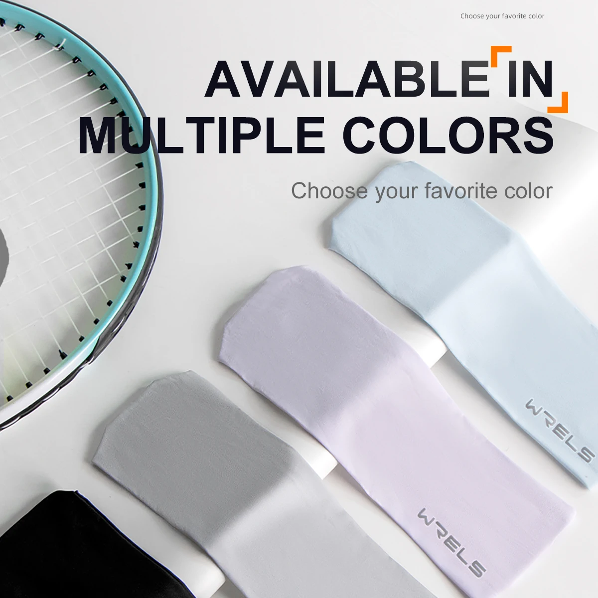 WRELS Elastic Absorbent Sports Headband 3