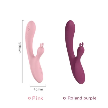 Rabbit Vibrator 10 Speed G Spot Dildo Vibrator Silicone Waterproof Clitoris Stimulator Vagina Massager Sex Toys for Women 6