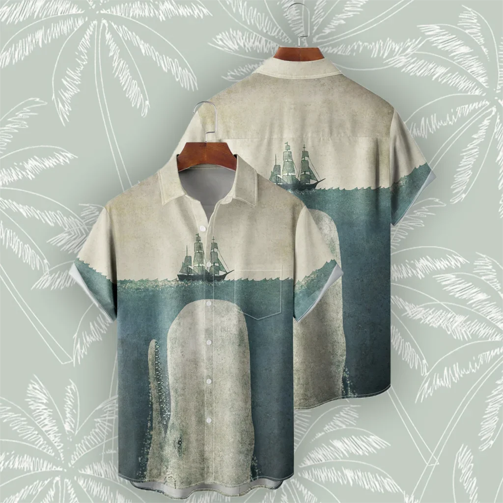 Summer Short Sleeve Shirt Oversized Tops High Quality 3D Print Shirts for Men 2024 Hawaiian Beach Cuba Street Trends Camisas
