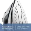 Professional Steam Iron, D3030, 30% More Steam, Percison Tip, Stianless Steel Soleplate, Vertical Steam Fuction 6