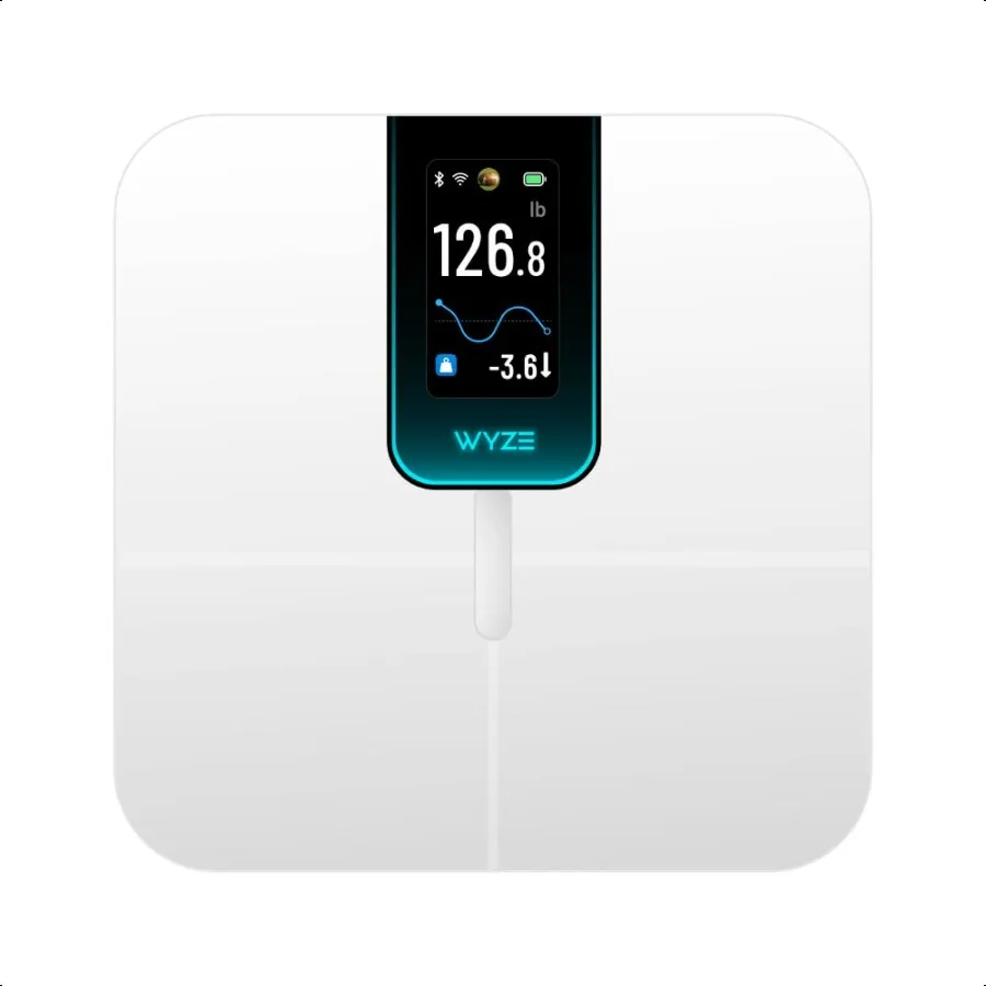 Smart Body Scale with Color Display and Bluetooth