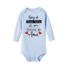 Funny Spanish Printed Newborn Bodysuit Infant Long Sleeve Romper Baby Body Clothes Boys Girls Toddler Born Crawling Jumpsuits 3