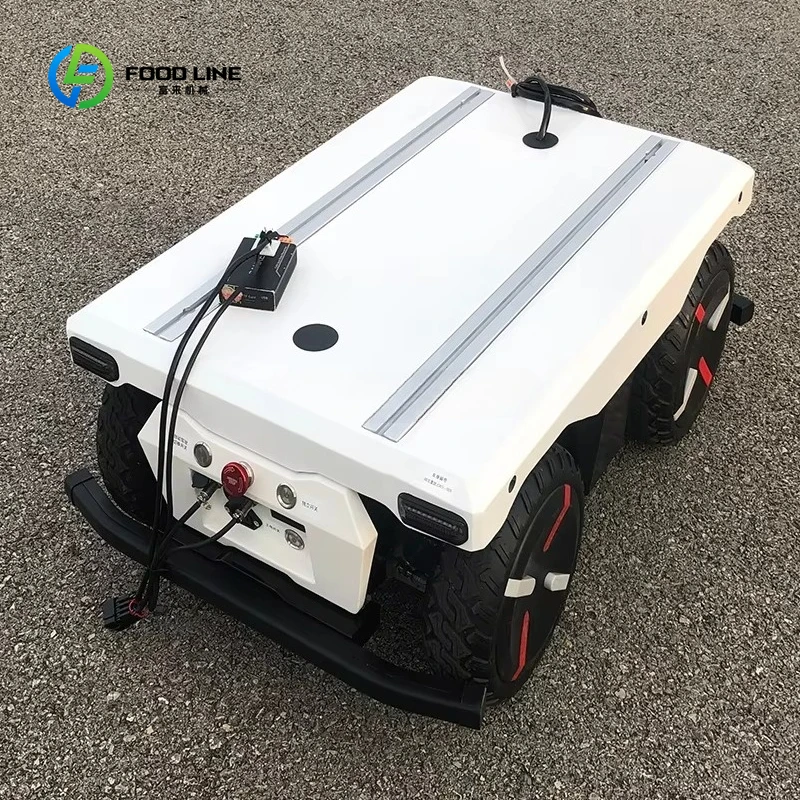 Robot di sicurezza personalizzato con piattaforma a ruote autonoma completa di pattuglia robot con telecomando per fotocamera - immagine 6