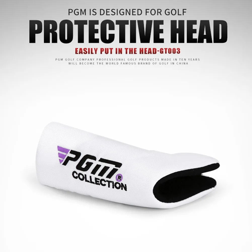 Headcover Golf Club Head Cover Golf Accessories Replacement 1 Pc Nylon Cloth Protective Putter Scratch-resistant