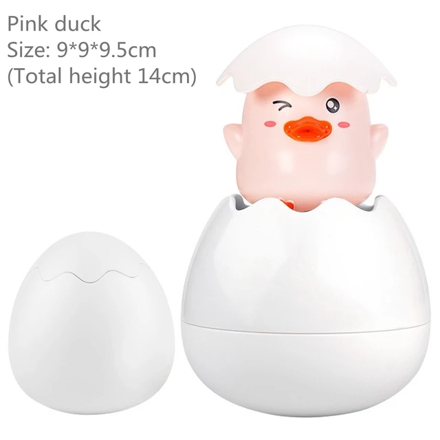 Baby Bathing Toy Kids Cute Duck Penguin Egg Water Spray Sprinkler Bathroom Sprinkling Shower Swimming Water Toys Kids Gift 5