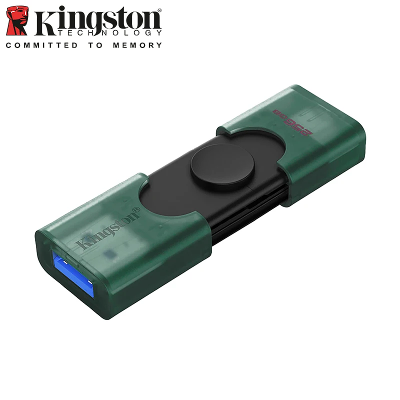킹스톤 데이터트래블러 듀오 USB 플래시 드라이브 128GB 256GB USB ..