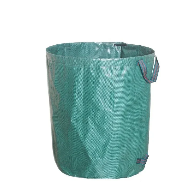 Large Capacity Garden Bag Reusable Leaf Sack Light Trash Can Foldable Garden Garbage Waste Collection Container Storage Bag garden waste bag