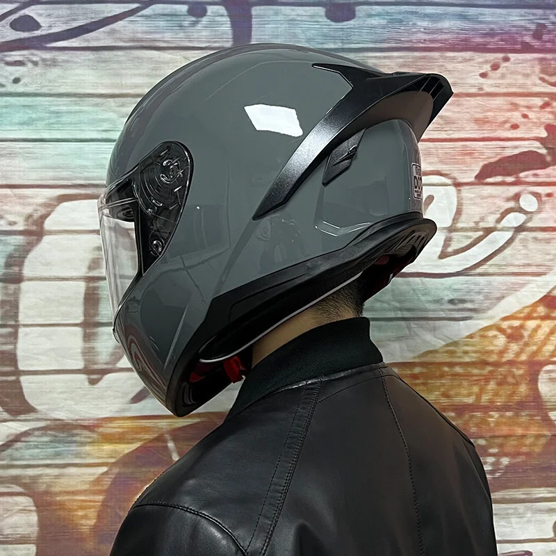 Casco Chopper Capacete Motorbike Helm Motocross Dot Approved New Moto Bike Helmets Professional Casco Integral - Helmets - AliExpress