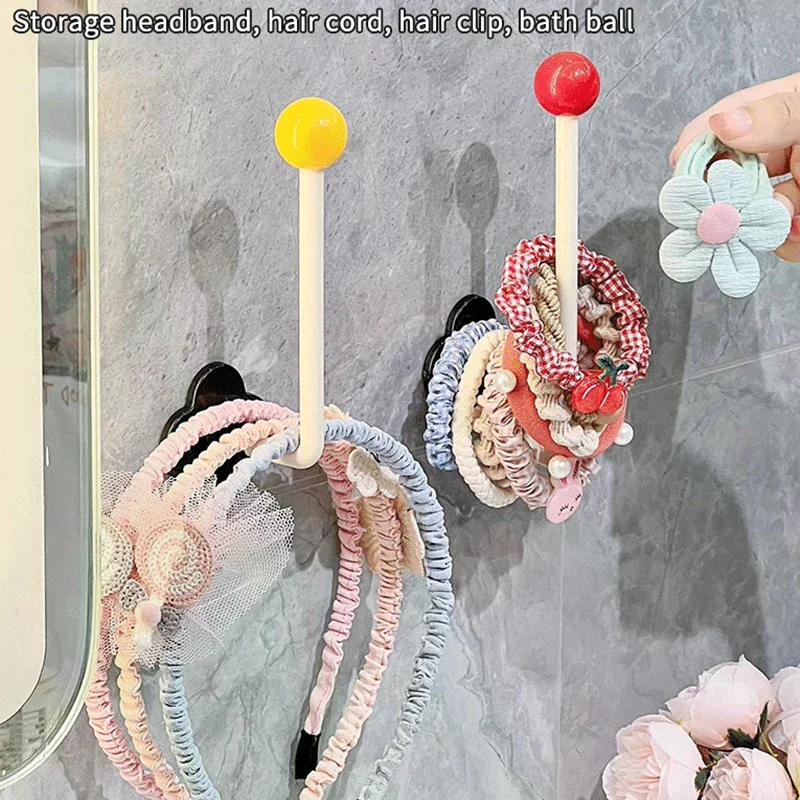 도파민 월 헤어 로프 홀더 랙 다용도 쥬얼리 목걸이 팔찌 정리대 벽걸이 열쇠 옷..