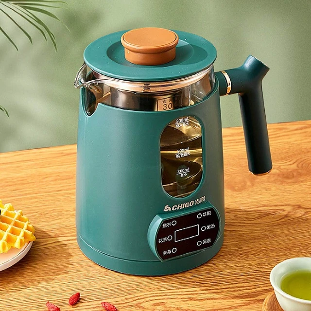 800ml Smart Tea Maker Electric Kettle Automatic Thermal Insulation With  Strainer Floral Teapot Office Health Kettle 220V 110V - AliExpress