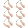 6PCS Nose Swim Clip Soft Silicone Swimming Nose Clip Reusable Swim Nose Protector Diving Surfing Nose Plugs Children Swim Supply 1