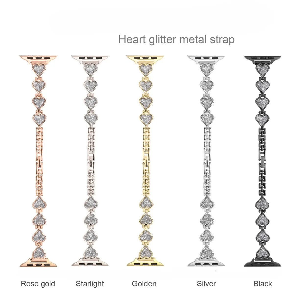 Edles Metall Armband Für Apple Watch Im Modischen Design_voghion.com