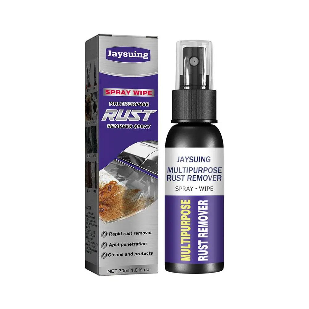 Rust Remover Spray 30/50ml Multi Purpose Rust Remover Spray Metal Surface Car Cleaning Rust Iron Cleaner Maintenance Remover Powder Paint