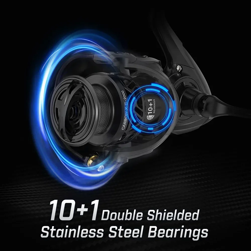 Piscifun カーボン X II スピニングリール 最大ドラグ 10kg 超軽量