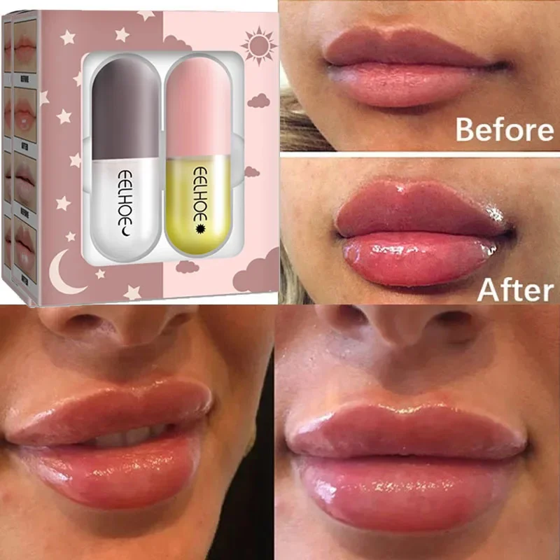 

Lip Plump Serum Increase Lips Elasticity Instant Volumising Essential Oil Reduce Fine Lines Moisturizing Nourish Sexy Lip Care