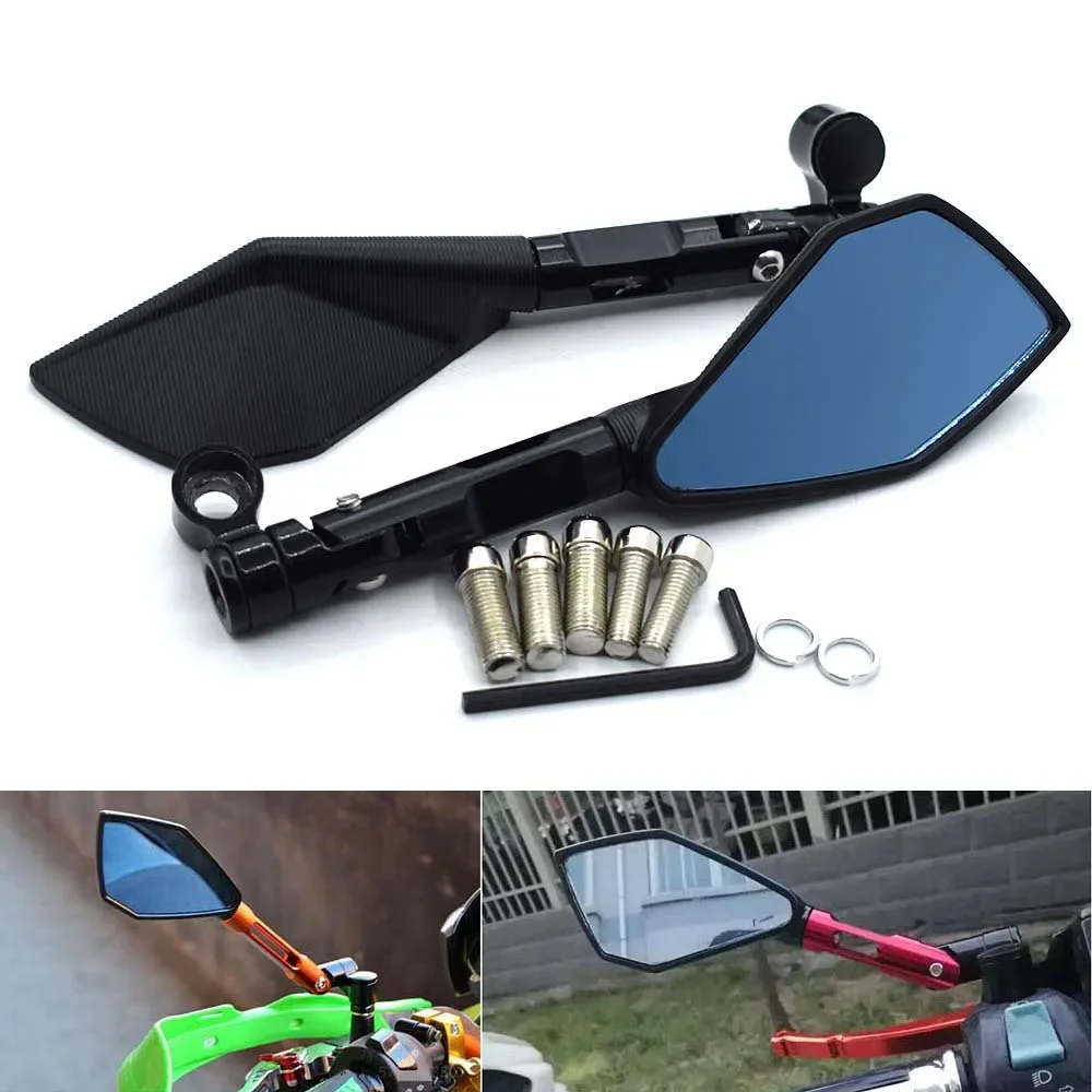 

Universal 8mm 10mm motorcycle rearview mirror CNC aluminum alloy For Honda NC700X CB400 CB500X CB650F CB1000R PCX125 PCX150
