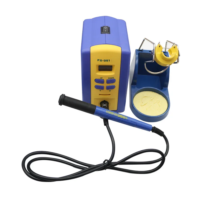 FX-951 Constant Temperature Welding Station Electric Soldering Station Soldering Iron Digital Soldering Station 220V/110V 75W