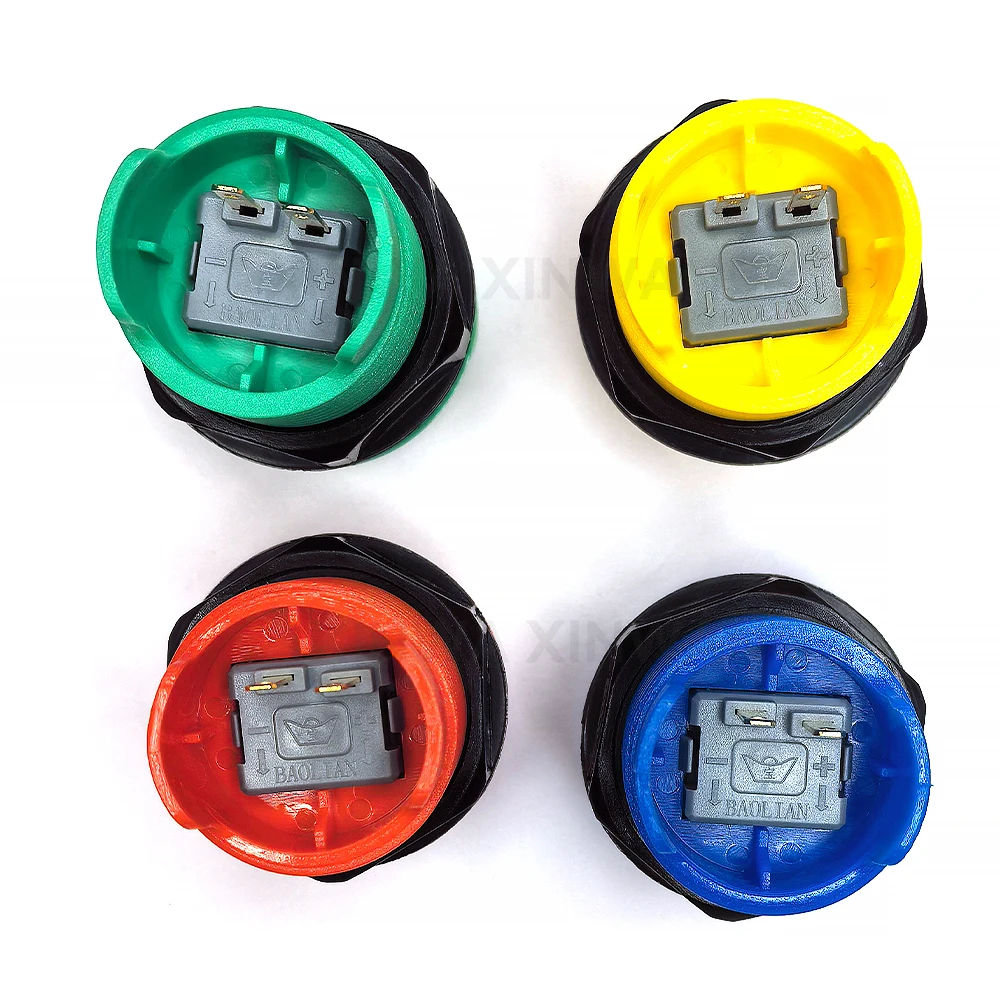 New 28mm Push Button Switch HAPP American Style Snk Neo Geo Tablero Arcade Joystick Console Coin Game Vending Machine DIY