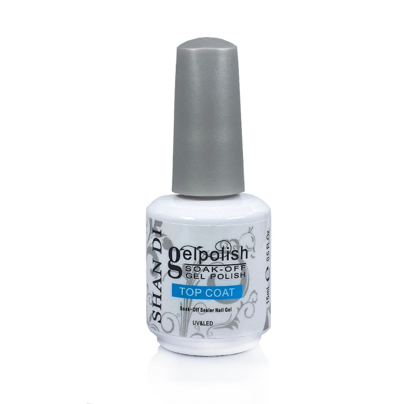 15ML 2PC Combination Nail Enhancement Base Coat Gel Nails Polish Top Coat And Nail Semi-Permanent Art Frosted Sealin