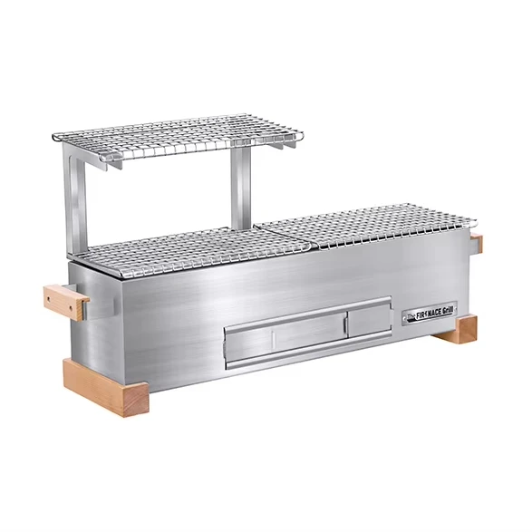 Stainless Steel BBQ Grills Outdoor Set High Quality Durable Camping Grills With Portable Tools Charcoal Option