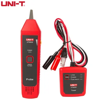 UNI-T UT682D Series Wire Tracker Toner Probe Telephone Line Network Cable Ethernet LAN Tester Calibration Detector Line Finder 1