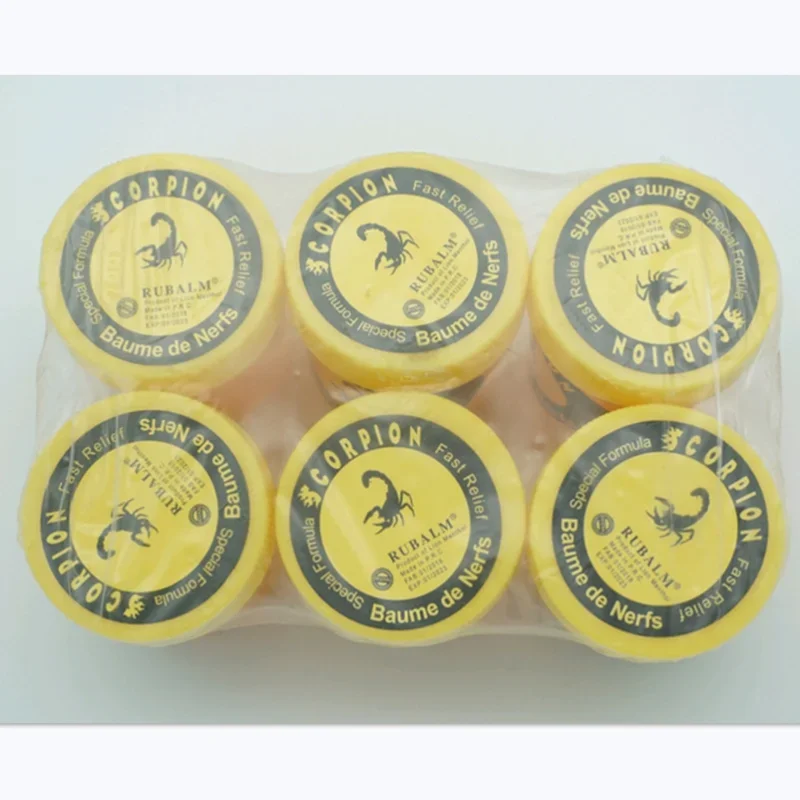 Scorpion Pain Relief Ointment Low Back Pain Relieves Rheumatism Sciatica Bruises Cramps and Relieves Peppermint Balm 30/60/100g pain analgesic cream