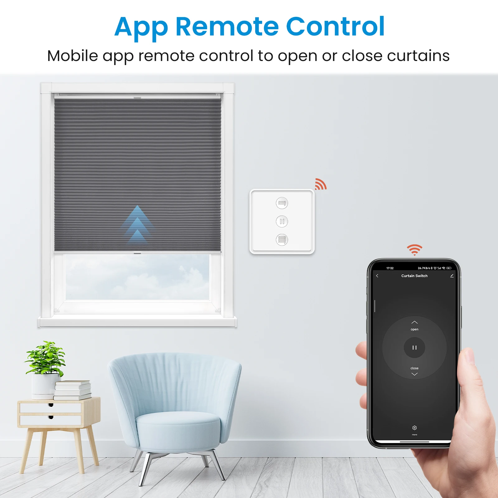 LoraTap Tuya Smart Life ZigBee 3.0 Roller Shutter Blinds Scene Switch Remote Controller Google Alexa Echo Home Assistant