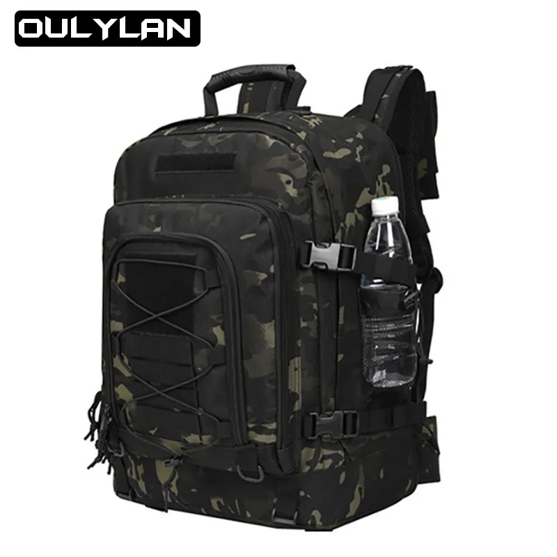 

Outdoor Sports Mountaineering Bag Tactical Backpack Men's Expandable 60L Large Capacity 900D Oxford cloth Kangaroo Outdoor New
