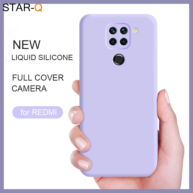 Enhanced Liquid Silicone Full-Cover Phone Case in Original Soft Design
