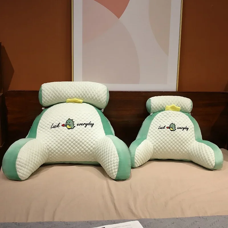 Ice Peas Pillow Cushion Soft Bed Pillow Girls Sleeping Sofa Latex Bed and Seat Can Use Big Backrest Cushion Pillow 2