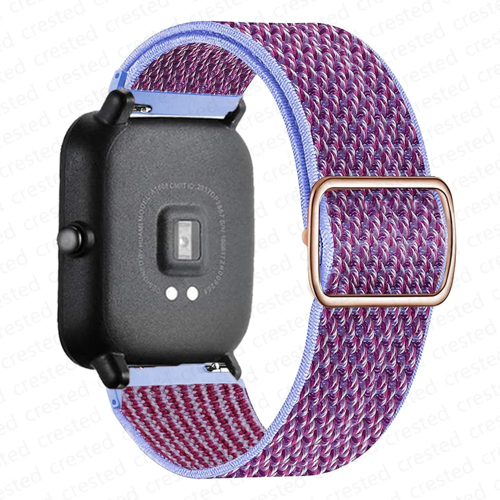 Scrunchie Nylon Sport Bracelet Band for Smartwatch - 22mm Strap Accessories