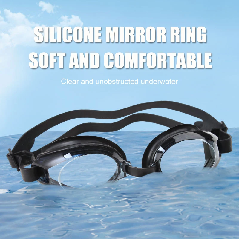 Swimming Goggles 1PC PVC Professional Swimming Goggles UV Protection Silicone Adjustable Soft Waterproof Comfortable