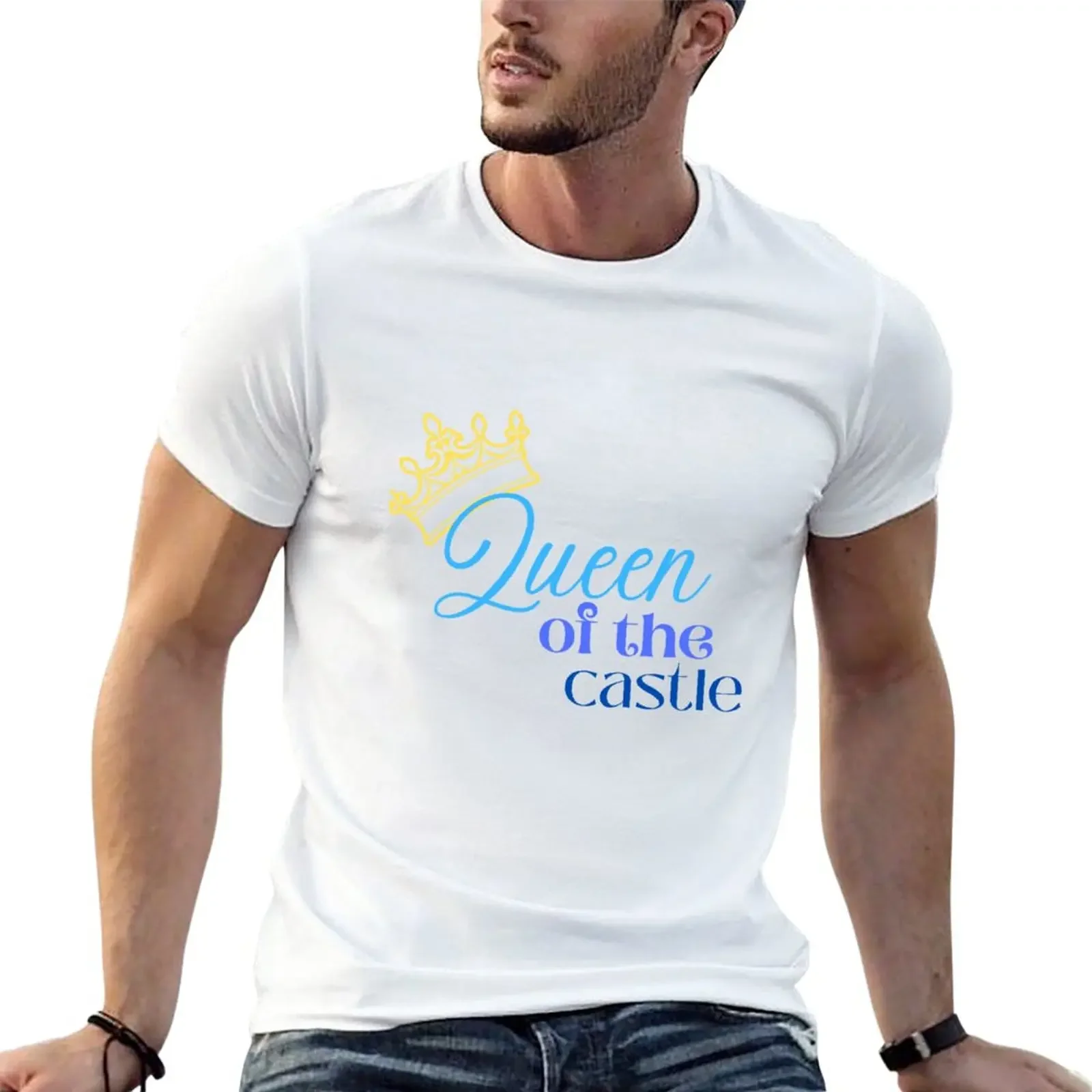 

Queen of the Castle T-Shirt Blouse tees plain plain white t shirts men