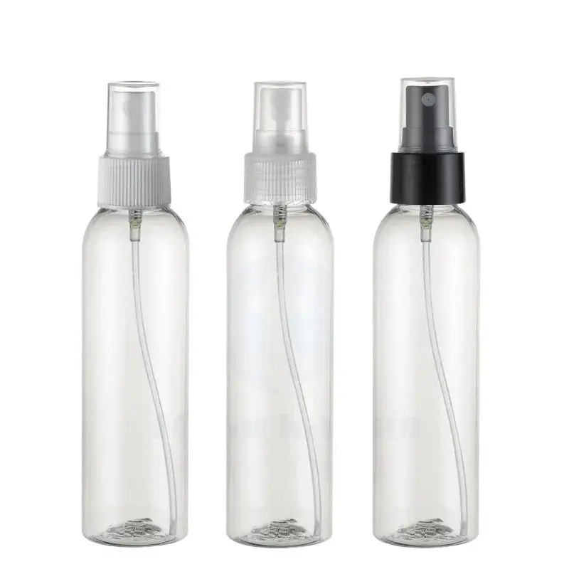 30PCS*150ML Spray Pump Bottle Empty Sample Perfume Plastic Refillable Packing Transparent Cosmetic Mist Fine Atomizer Container stainless steel high quality 6 head mist maker industrial humidifier water fountain pond atomizer without power supply