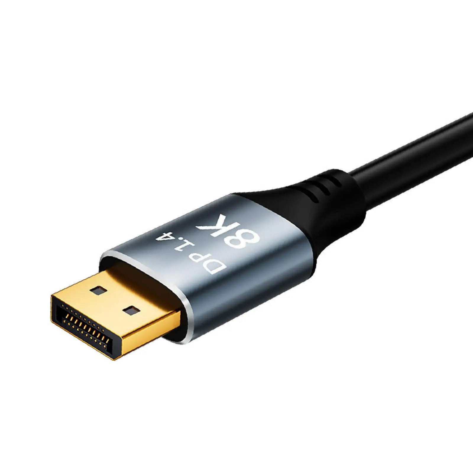 TV PC 프로젝터 노트북 게이밍 모니터용, 간편한 설치, 8K 디스플레이 포트 케이블, 전문 수-수 DP1.4 케이블, 3 m