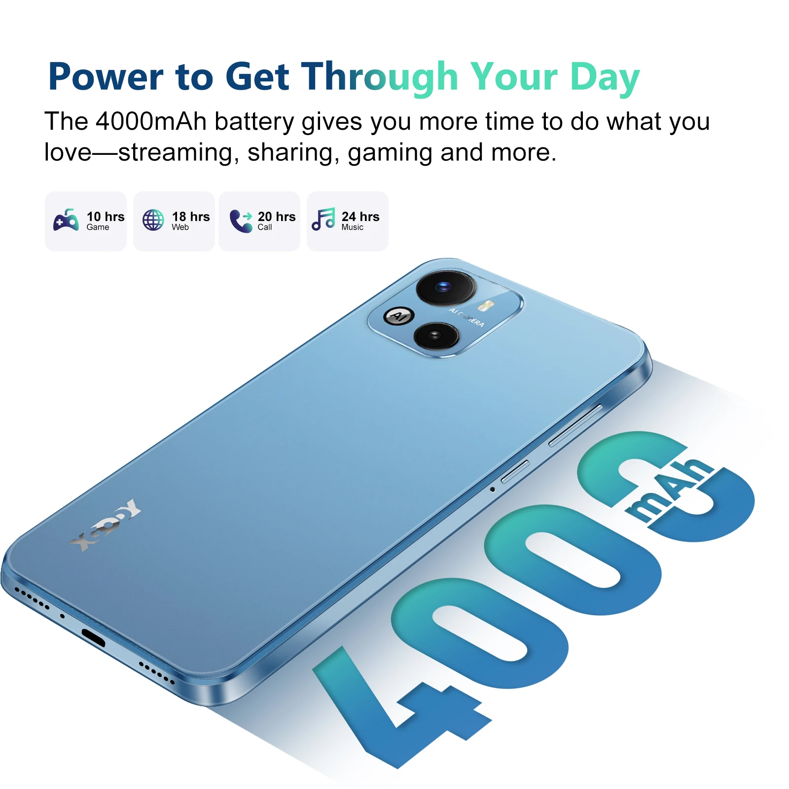 XGODY X18 ,4G Smartphone Android,6.3 Inch,2+16GB ROM,4000mAh Battrey,Cell Phone,Dual SIM 4Core,8MP,Mobile Phones,Free Case Films 3