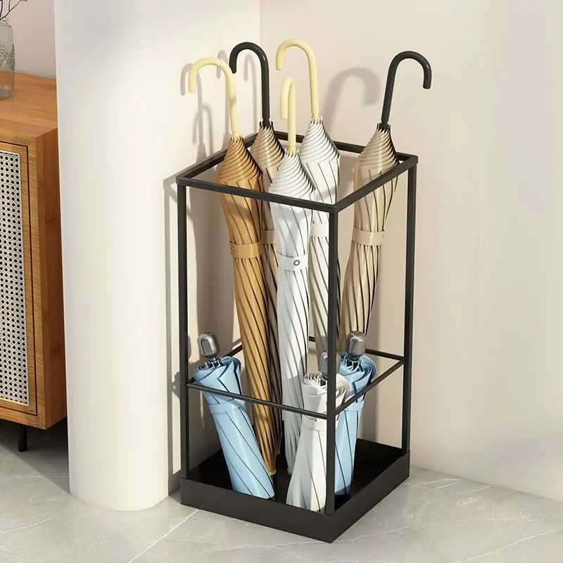 Umbrella storage crafts, large capacity umbrella racks, household door umbrella storage tubes, racks