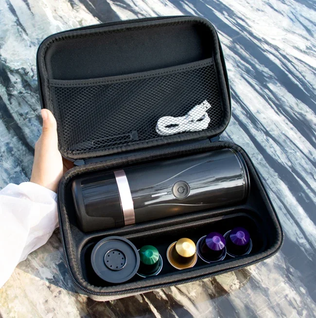 Hot Sale Portable Espresso Machine Personalized Label Set Promotional Gift Smart Capsule Coffee Machine