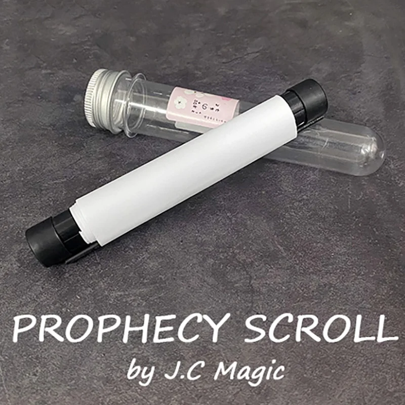 

Prophecy Scroll by J.C Magic Tricks Magician Stage Magic Show Illusions Gimmicks Mentalism Props Fun Scroll Prediction Magia