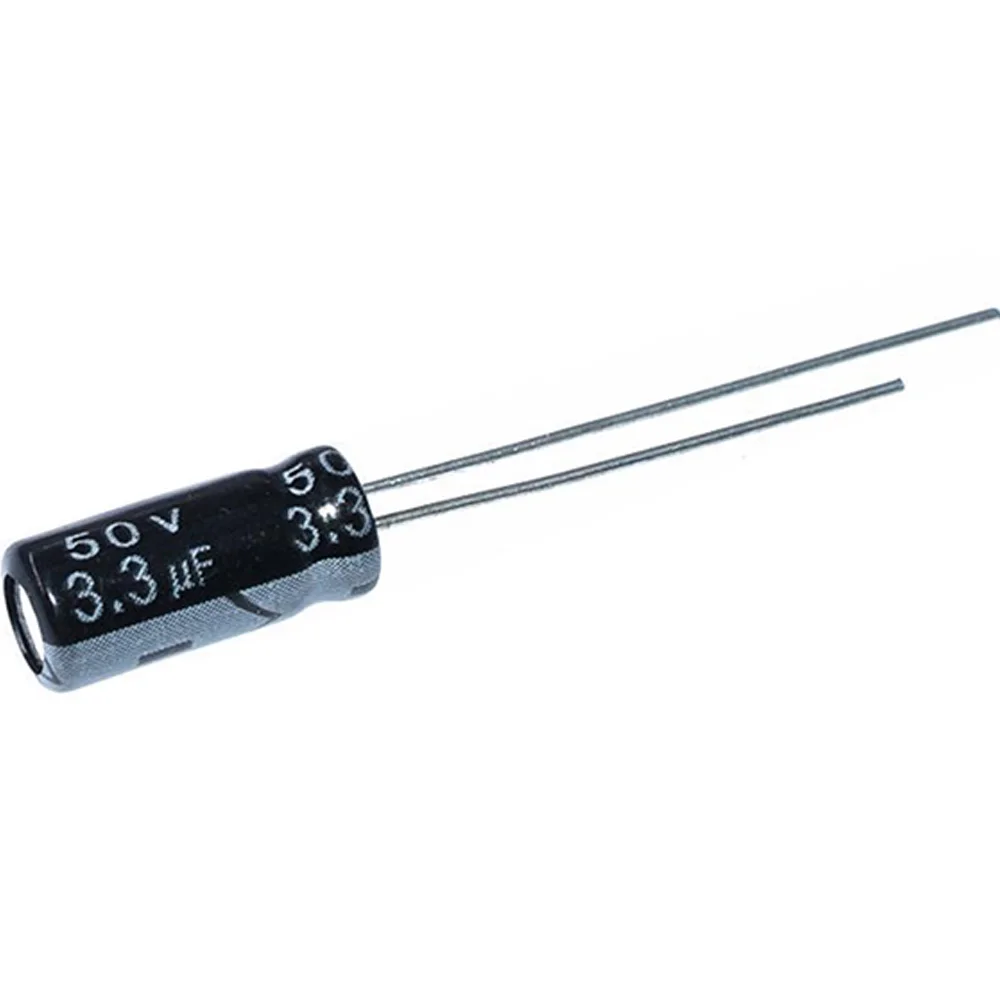 

100pcs 3.3uF 50V NRWA Series 5x11mm 50V3.3uF Aluminum Electrolytic Capacitor
