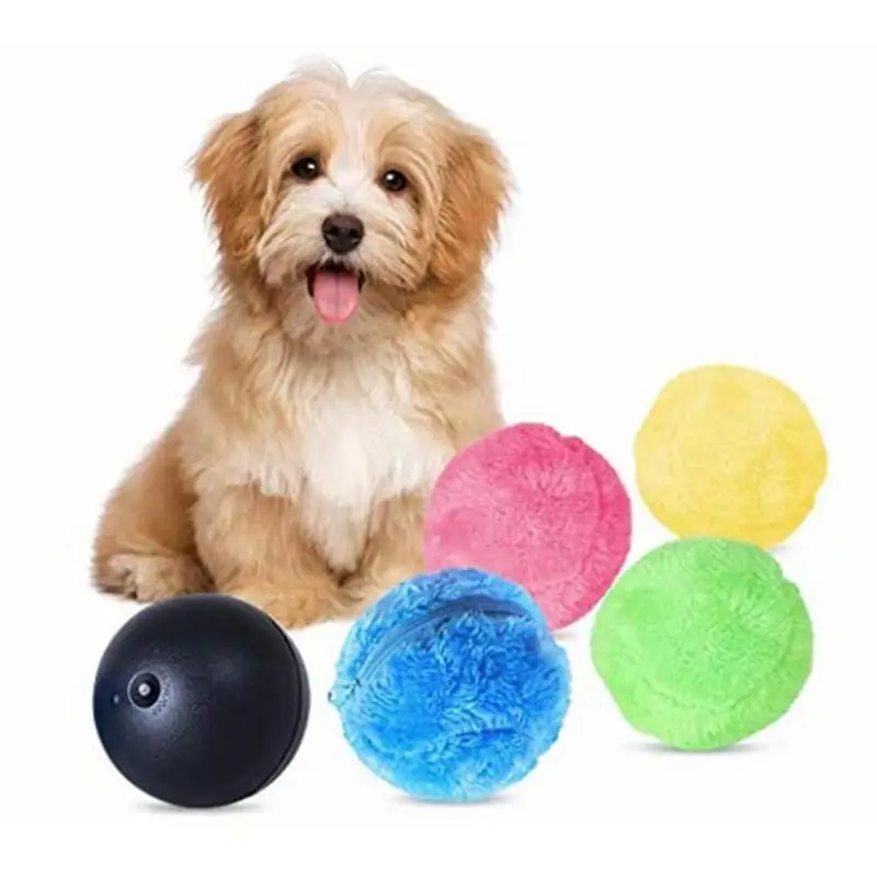

Электрические роликовые шарики, плюшевая игрушка-ножницы для активации, автоматический мяч, собака, кошка, Интерактивная забавная жевательная игрушка-пищалка, товары для домашних животных